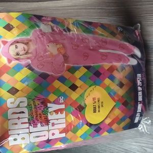 *NWT* Adult Harley Quinn Breakup Zipster Costume Size S/M